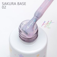 HIT gel, Камуфлирующая база "Сакура/Sakura base" №02, 9 мл
