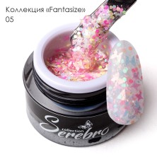 Serebro, Гель-лак "Fantasize" №05, 5 мл